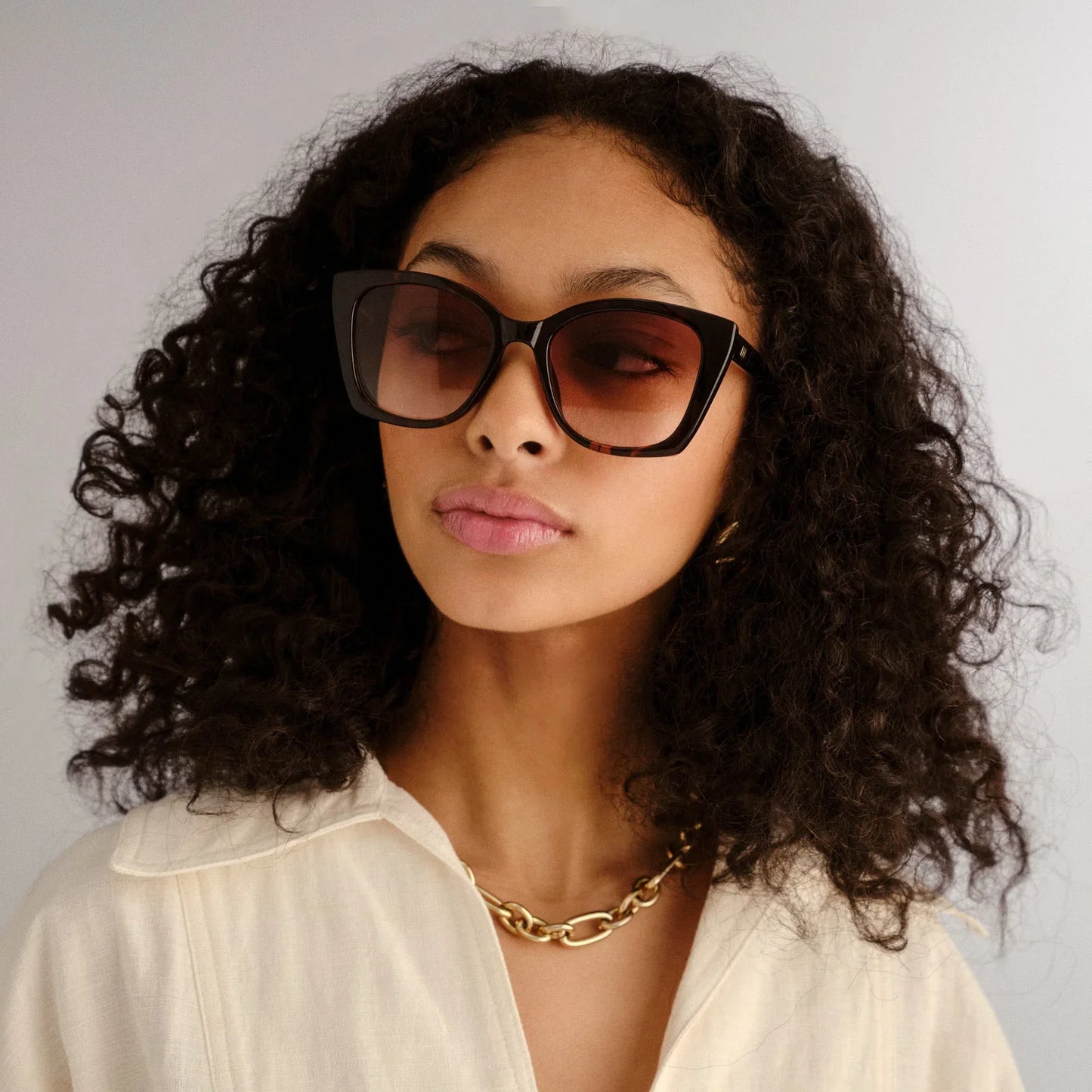 Le Specs Incantation Tortoise Sunglasses