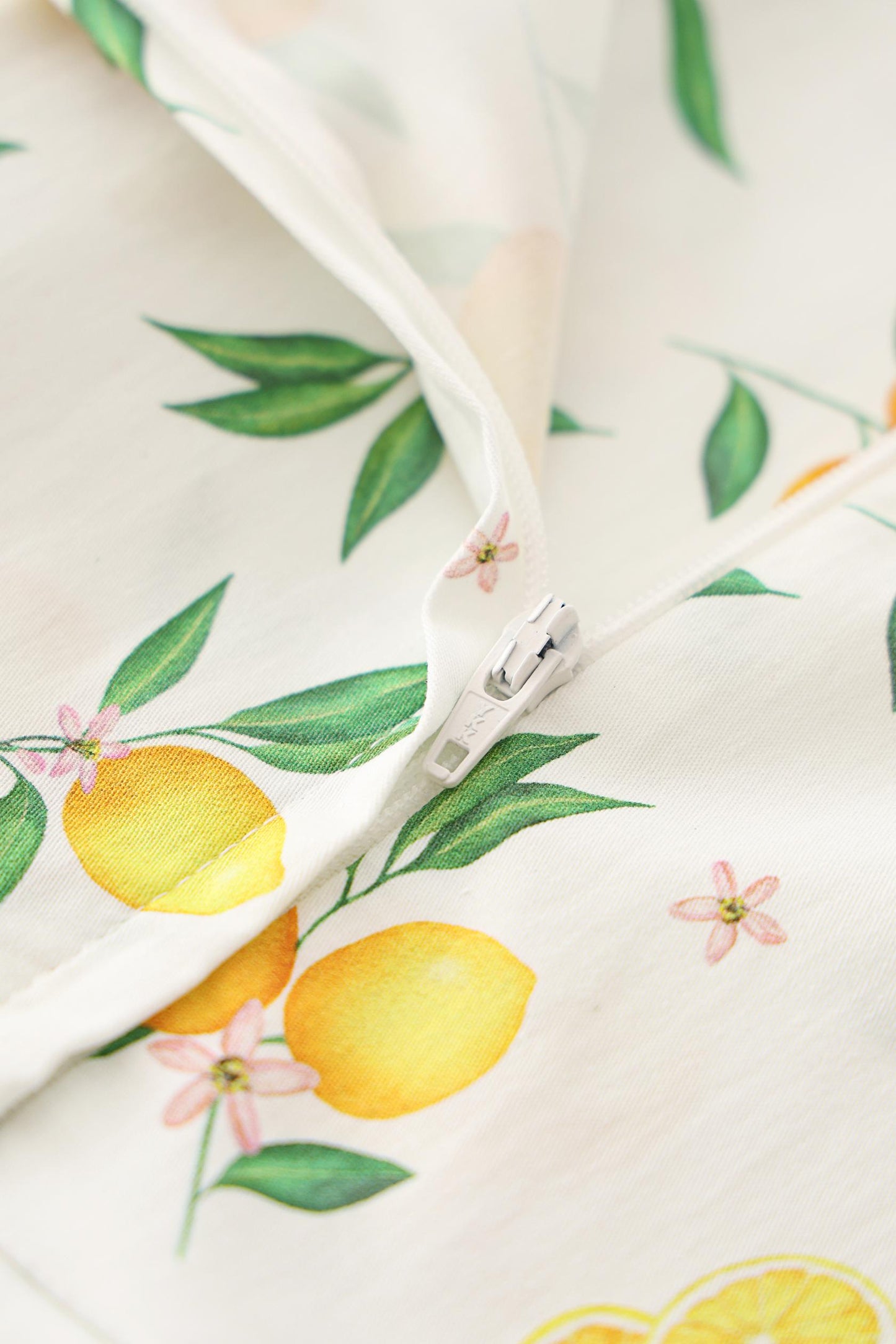Ophelia White Lemon Midi Dress
