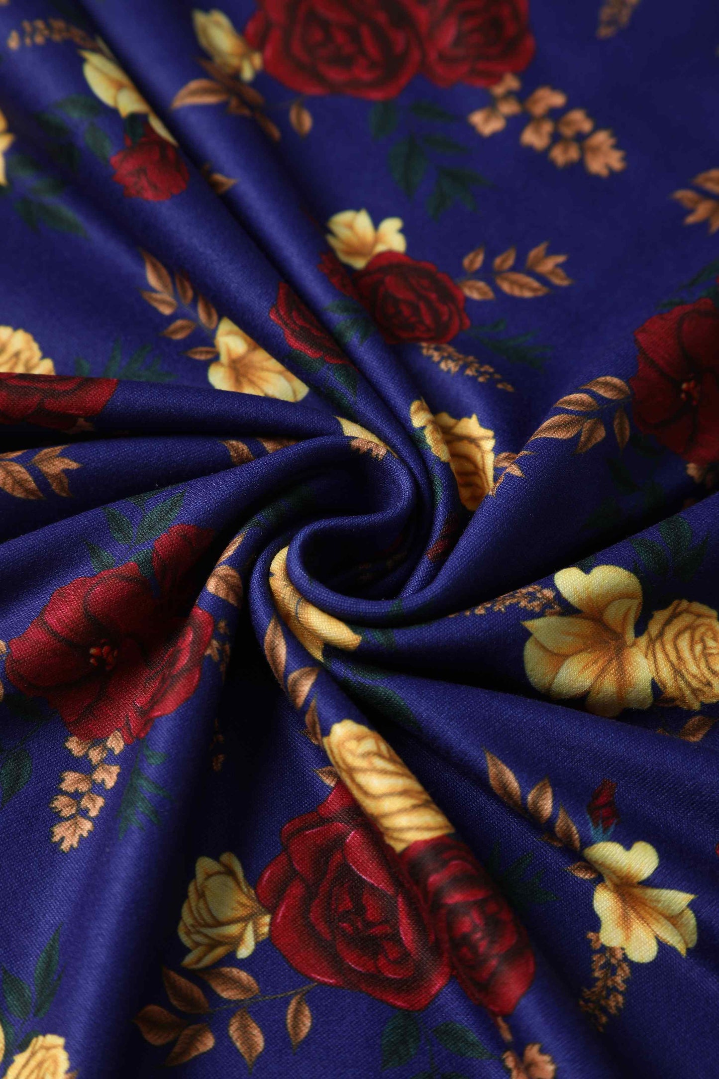 Billie Winter Floral Flared Dress