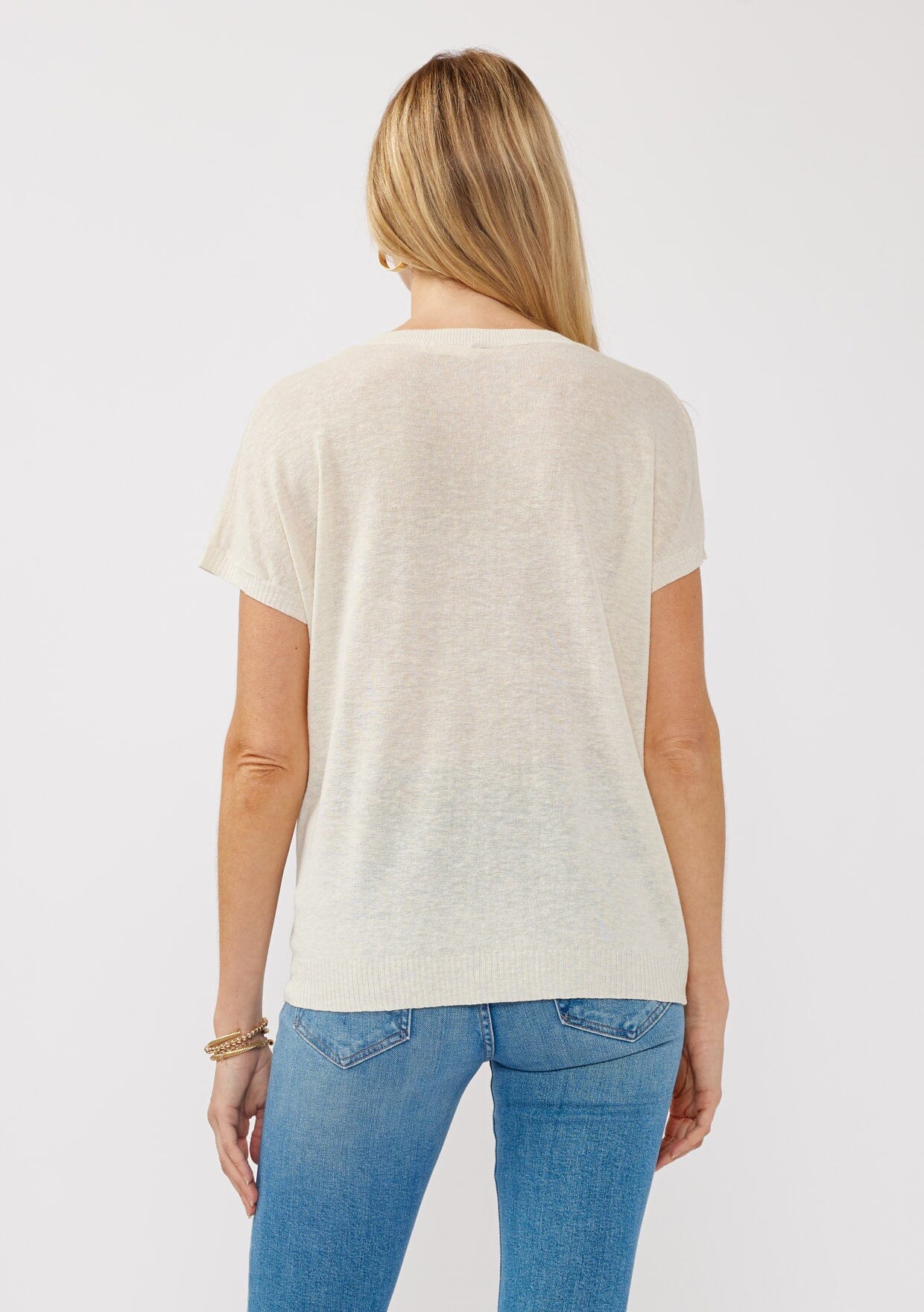 Gabby Linen Tee