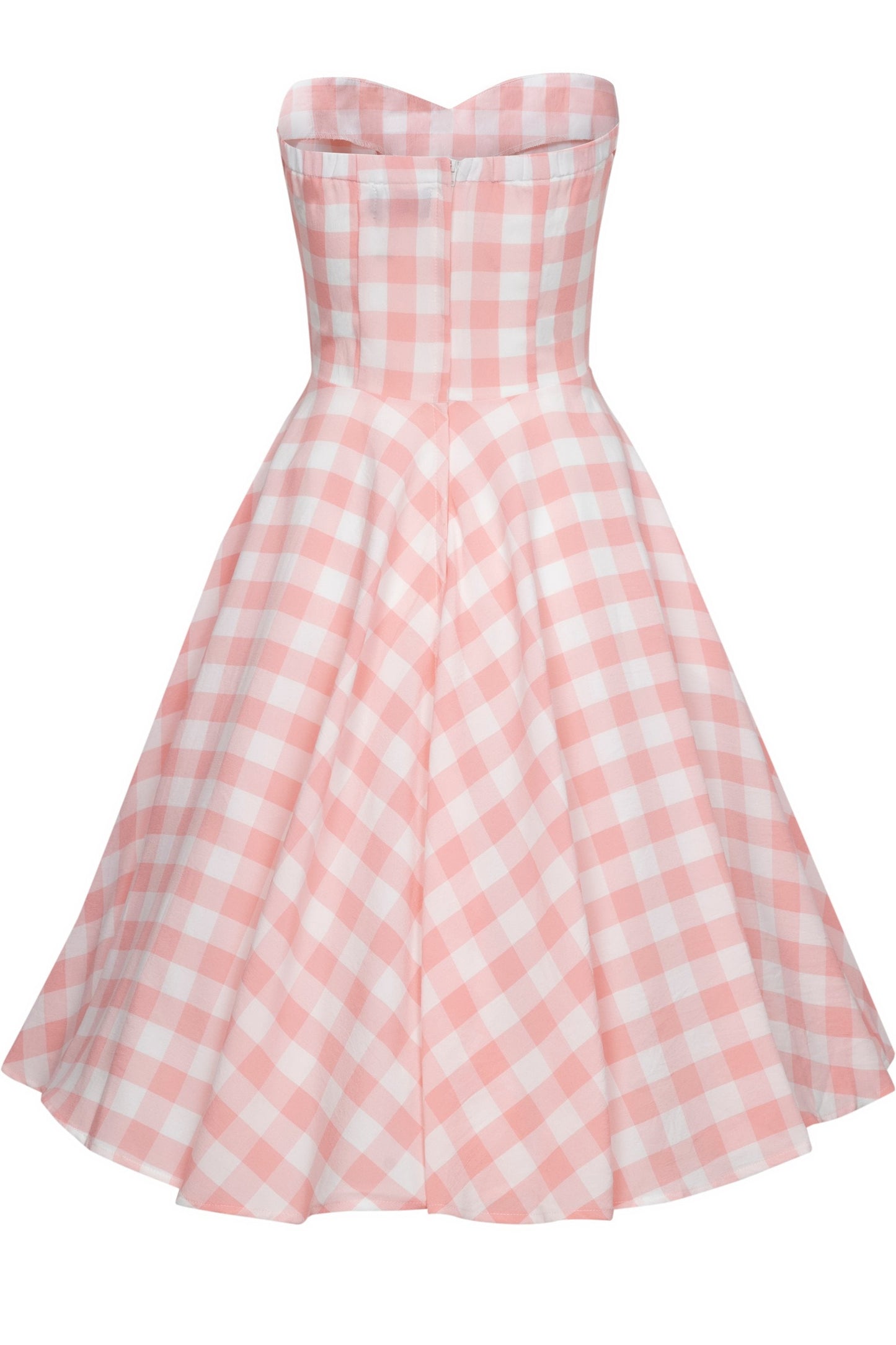 Melissa Retro Pink Gingham Dress