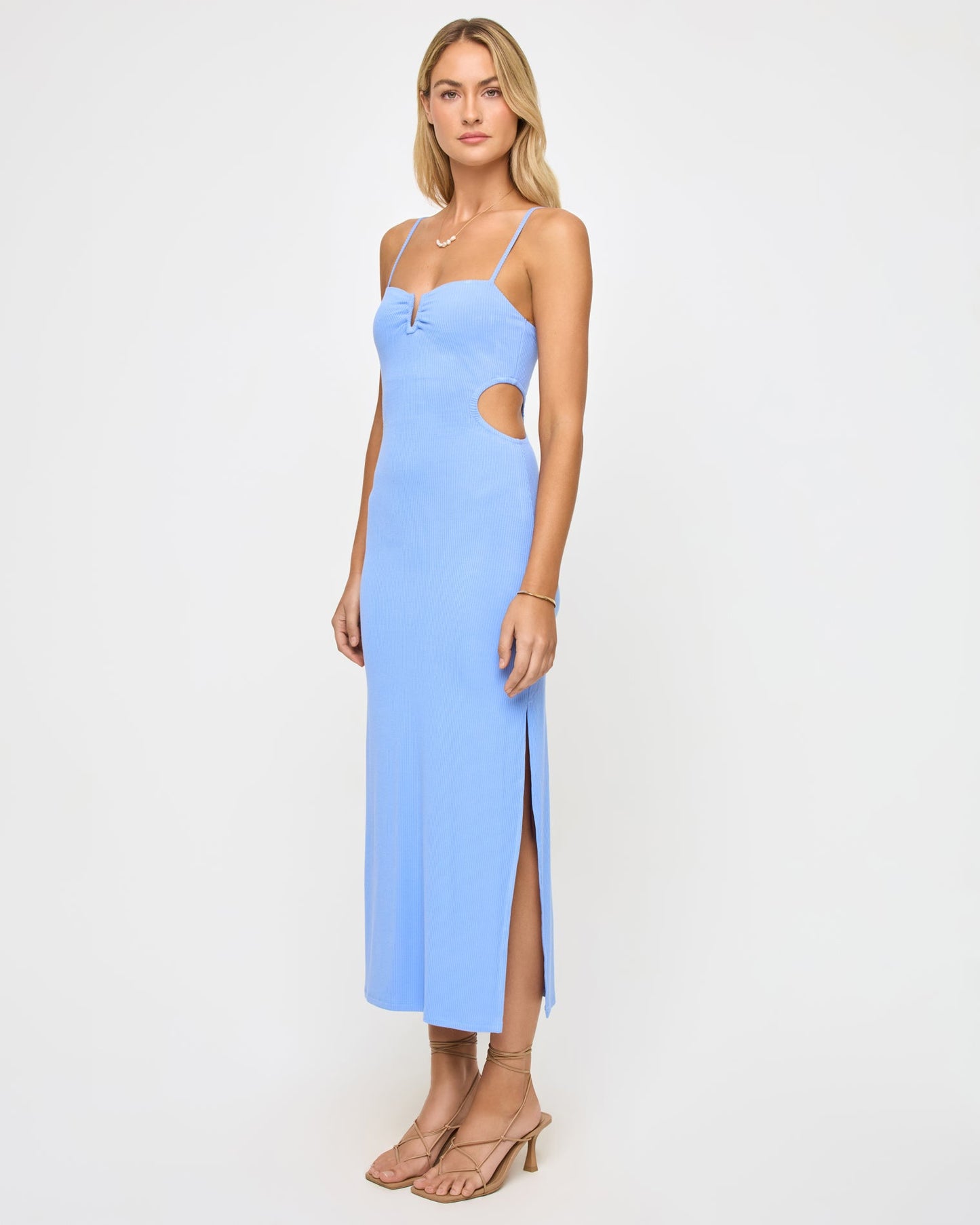 Cameron Dress - Peri Blue