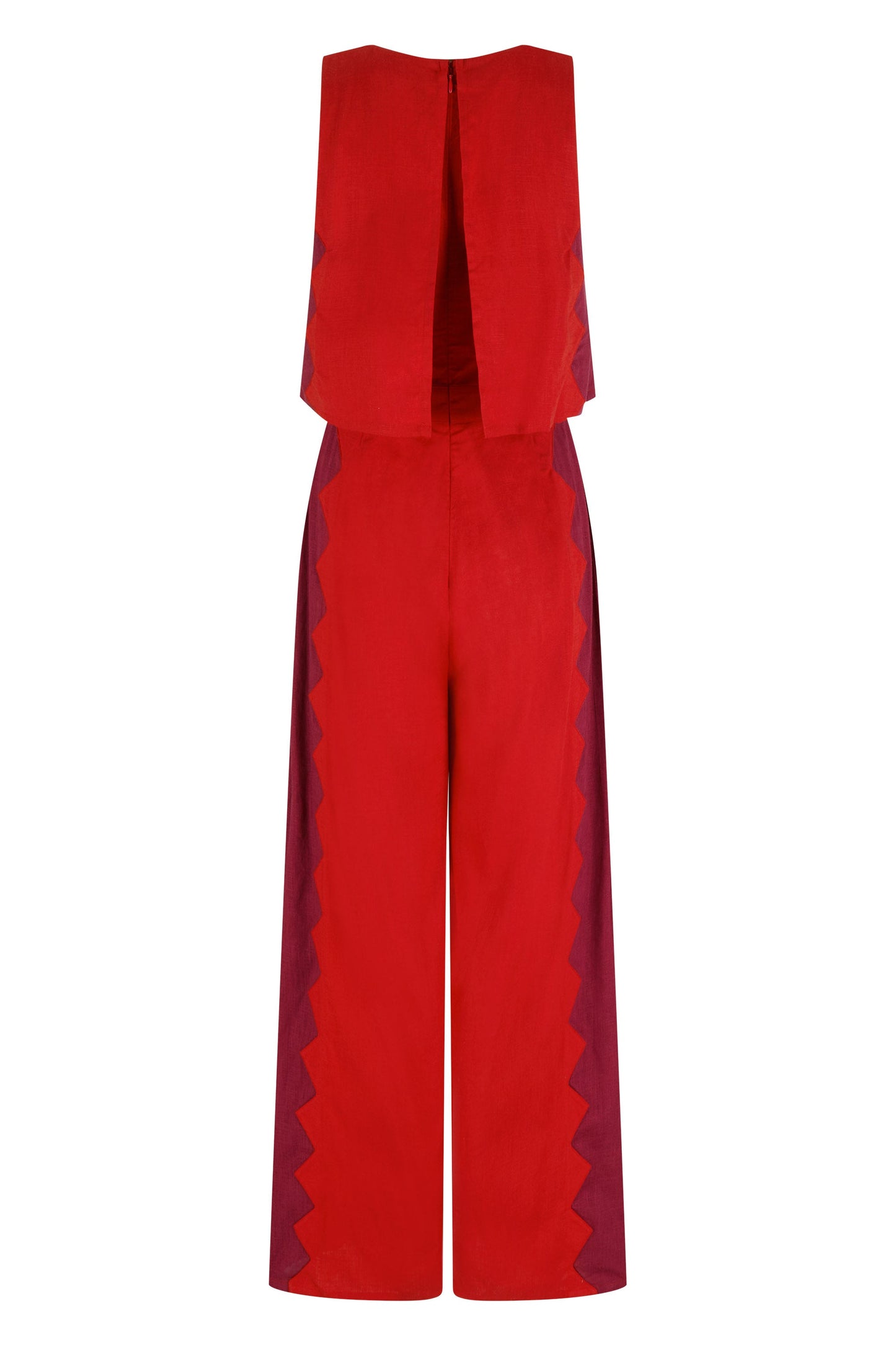 Charlie Jumpsuit In Foxglove Rosa