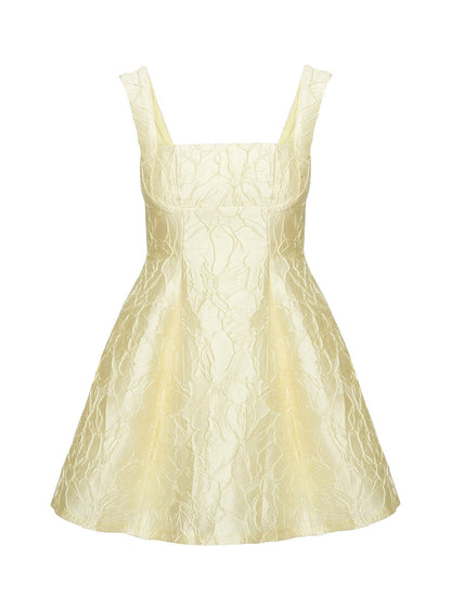 Eloquent Mini Dress Light Yellow