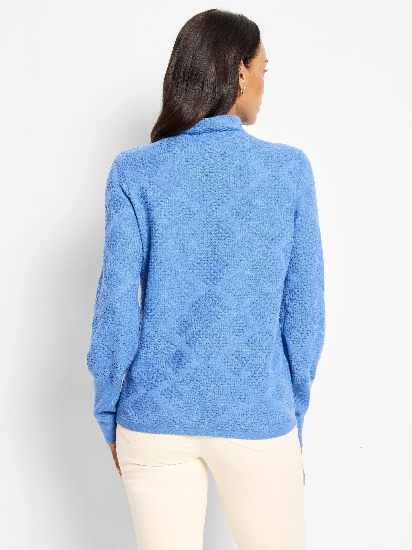 Textured Diamonds Sweater