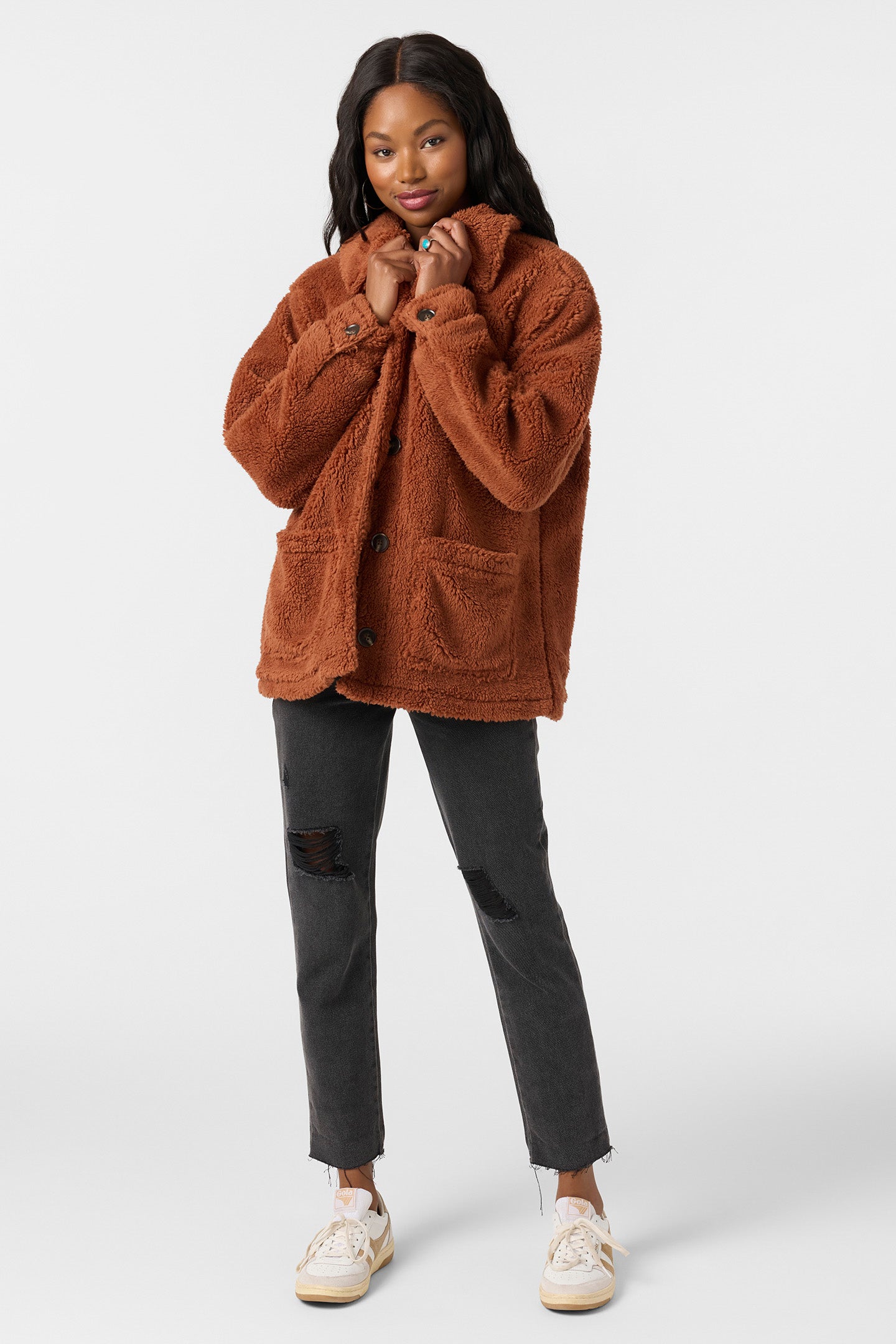 Huxlee Solid Jacket