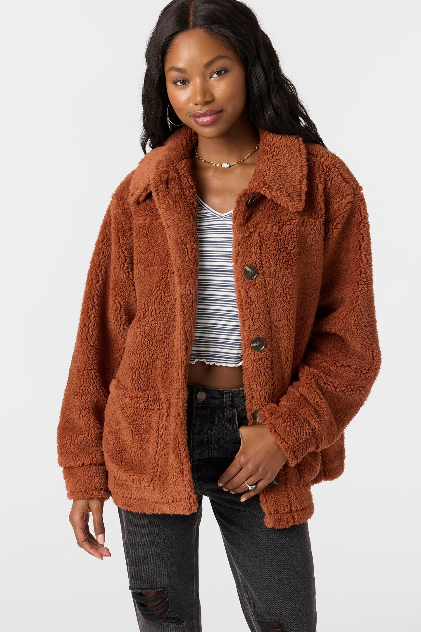 Huxlee Solid Jacket