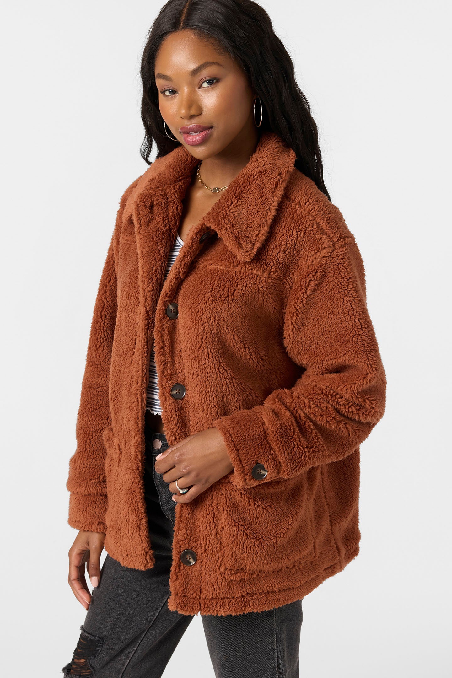 Huxlee Solid Jacket