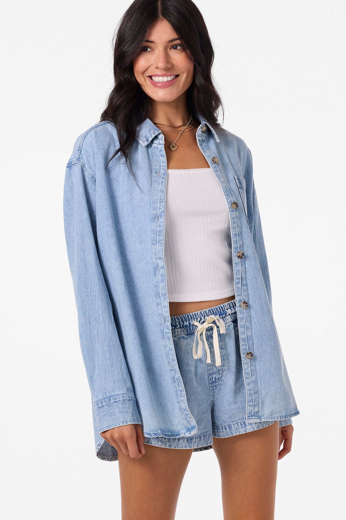 Sevie Denim Shacket