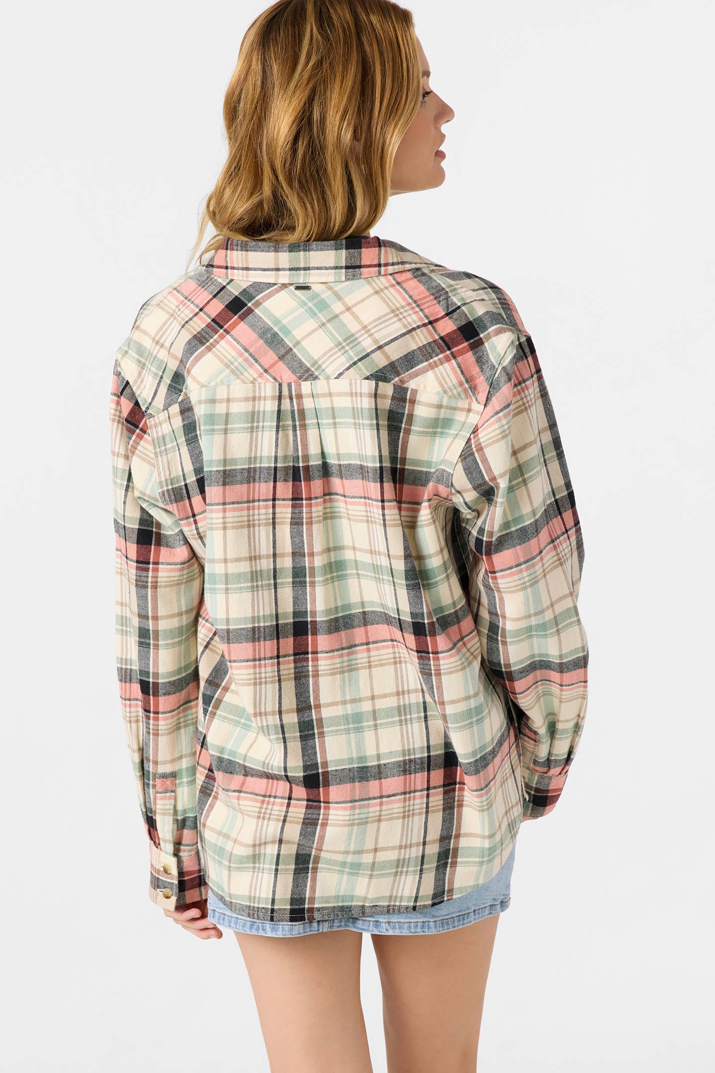 Logan Flannel Long Sleeve Top