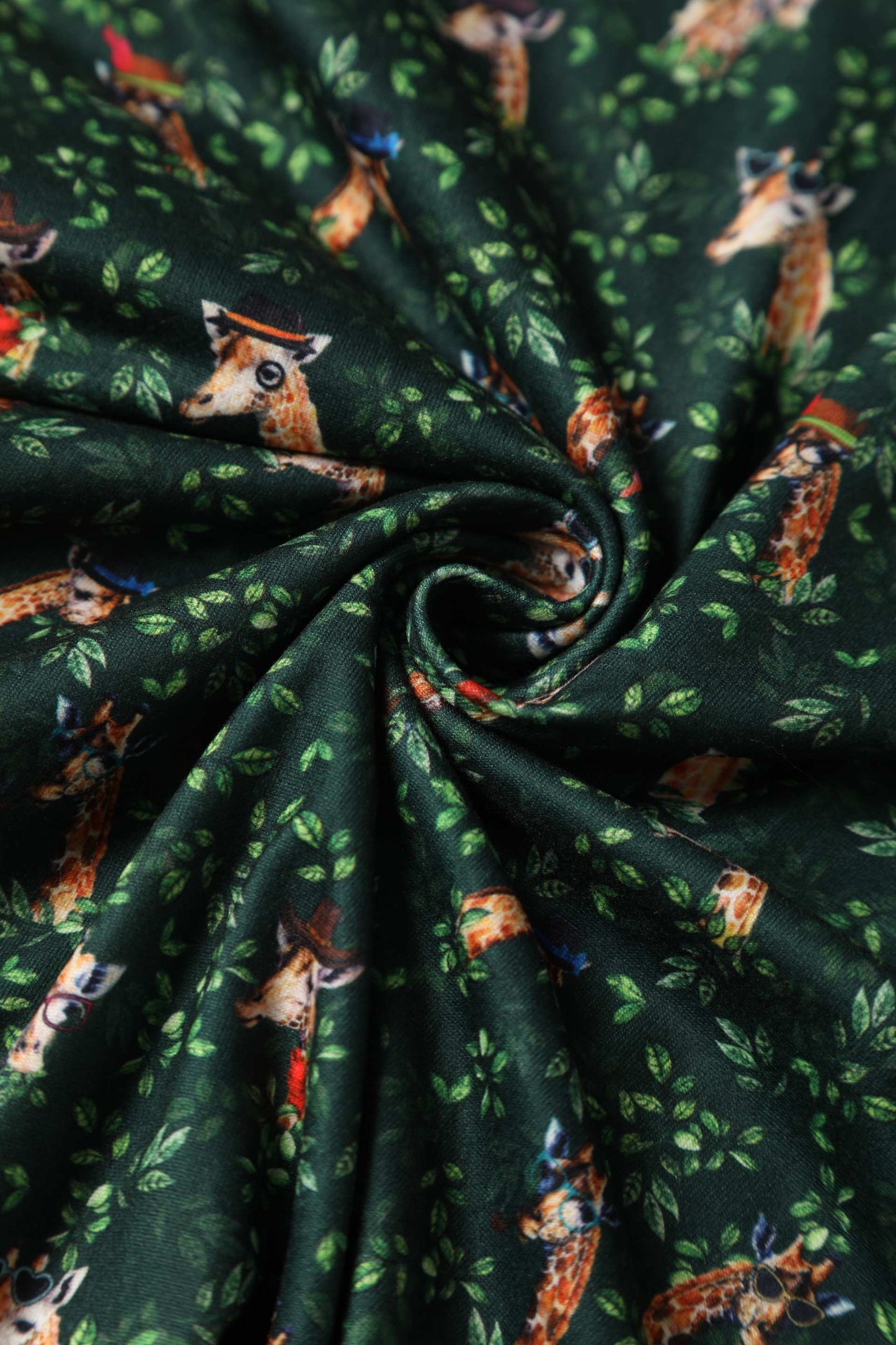 Billie Green Giraffe Dress