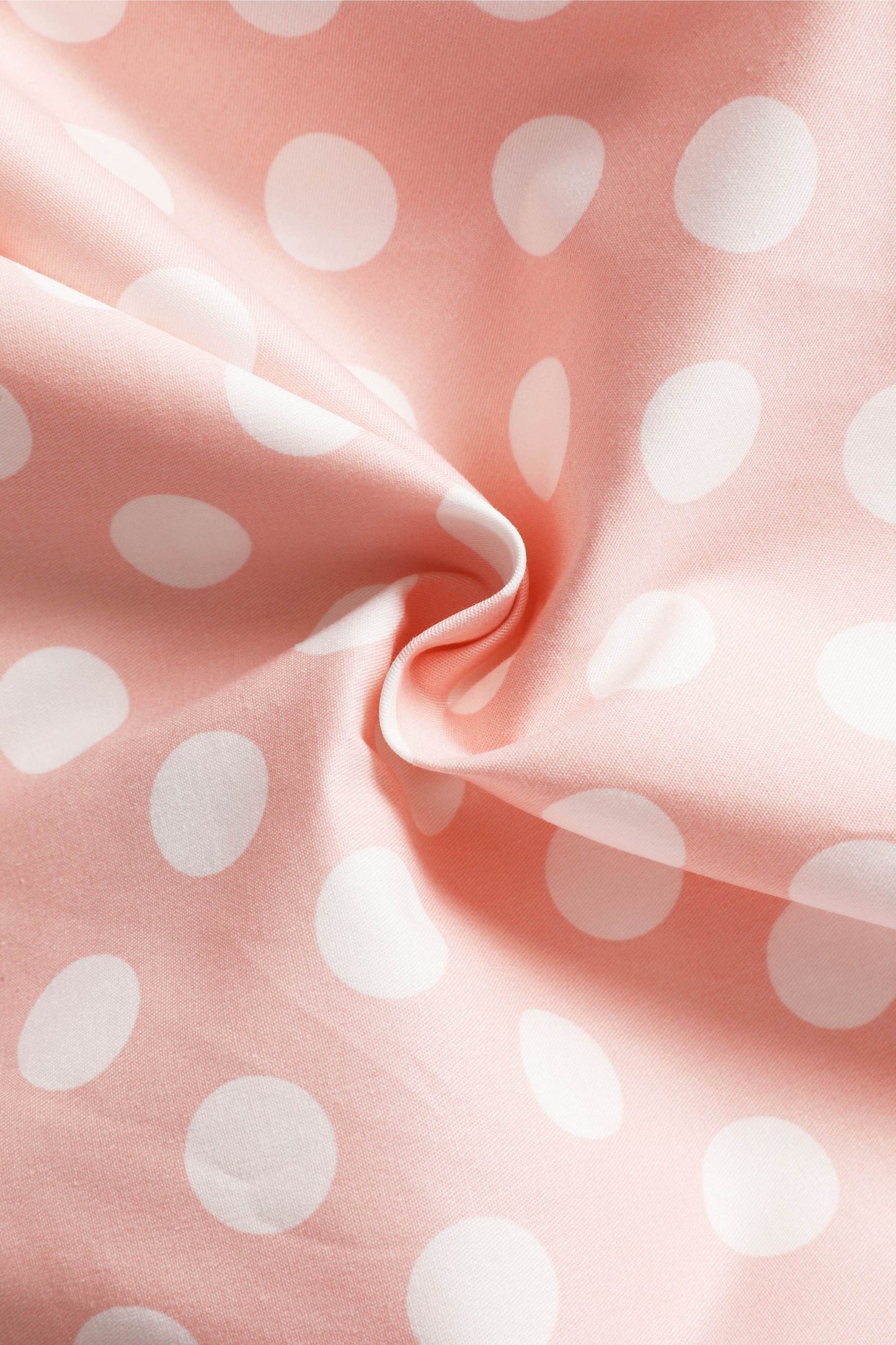 Maisie Light Pink Polka Dot Full Circle Midi Skirt