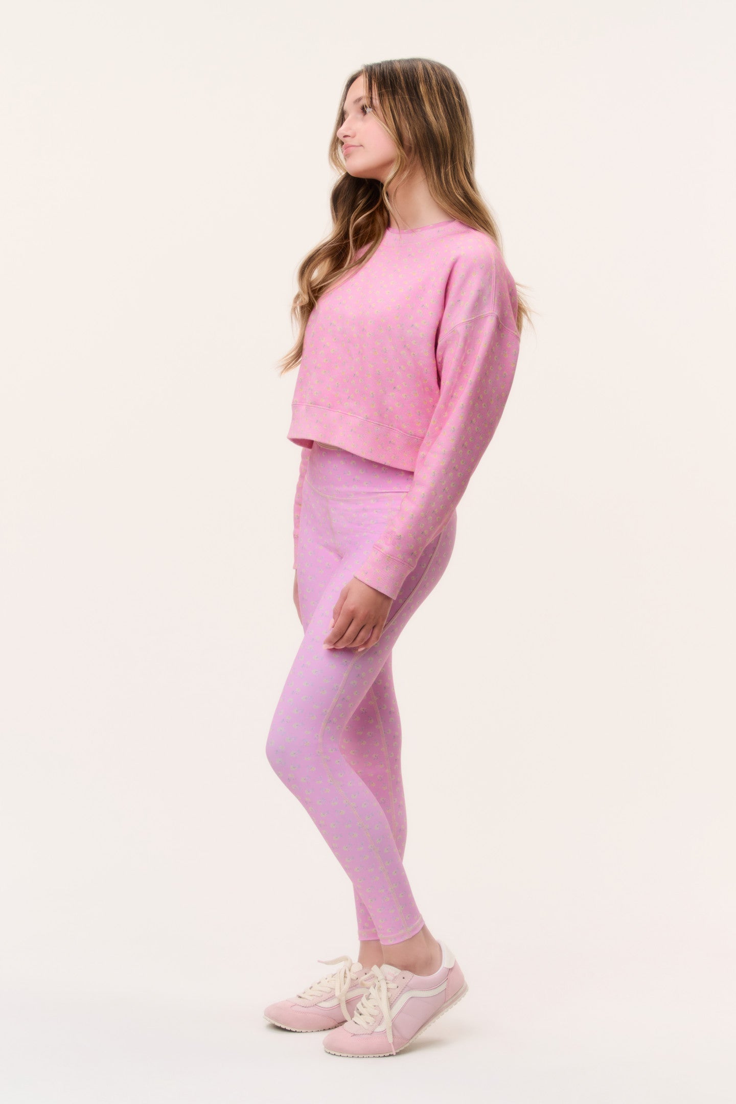 Tween Ditsy Floral Emparo Pullover