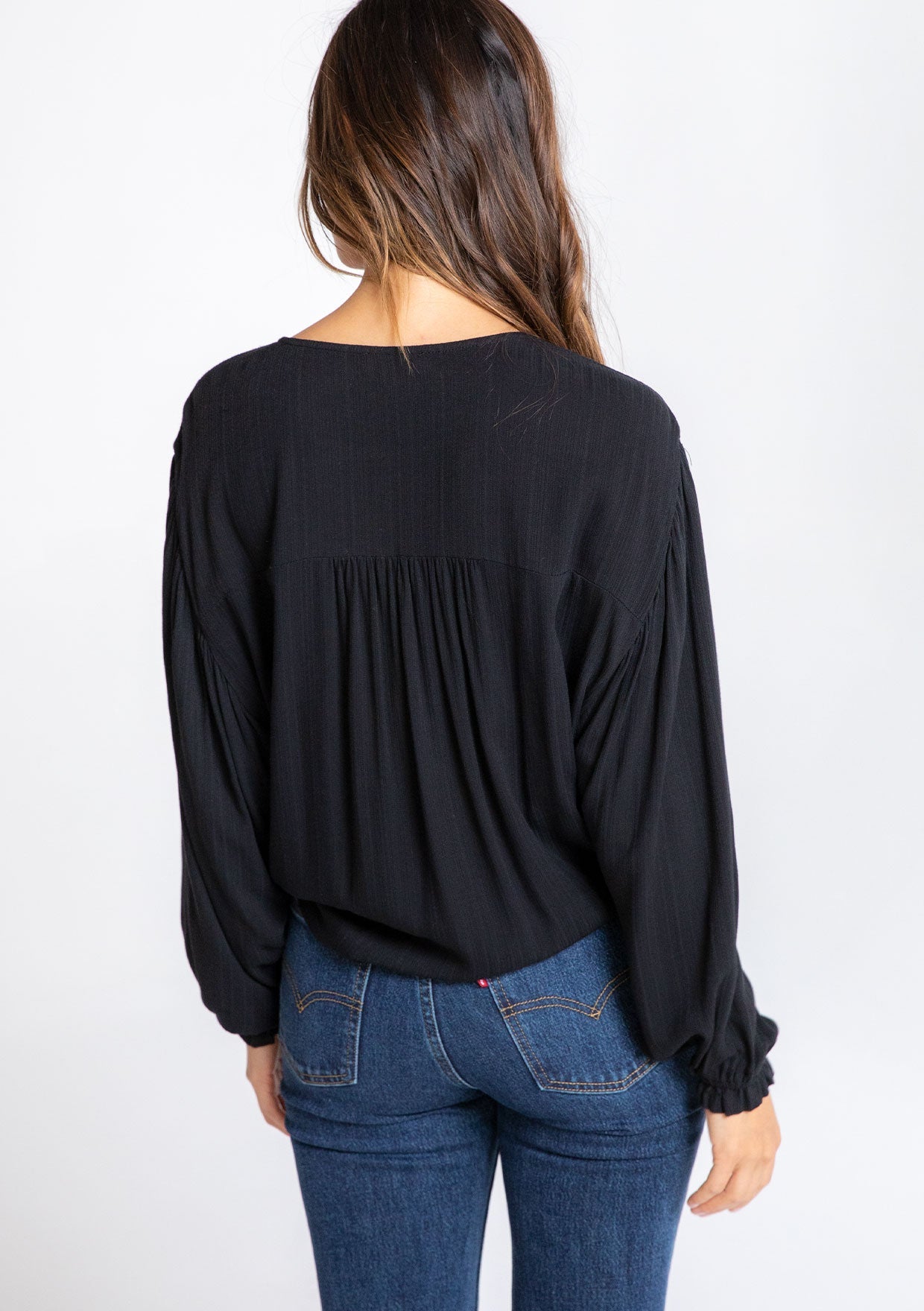 Gigi Tie Front Top