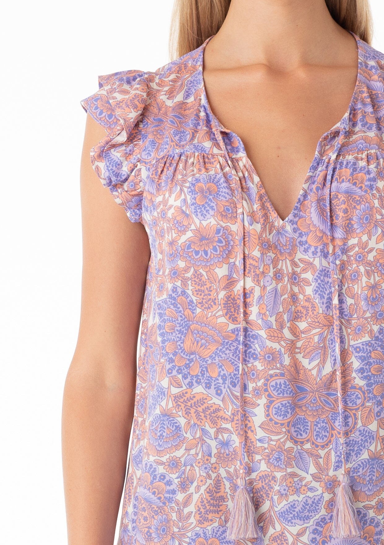 Darla Flutter Sleeve Top