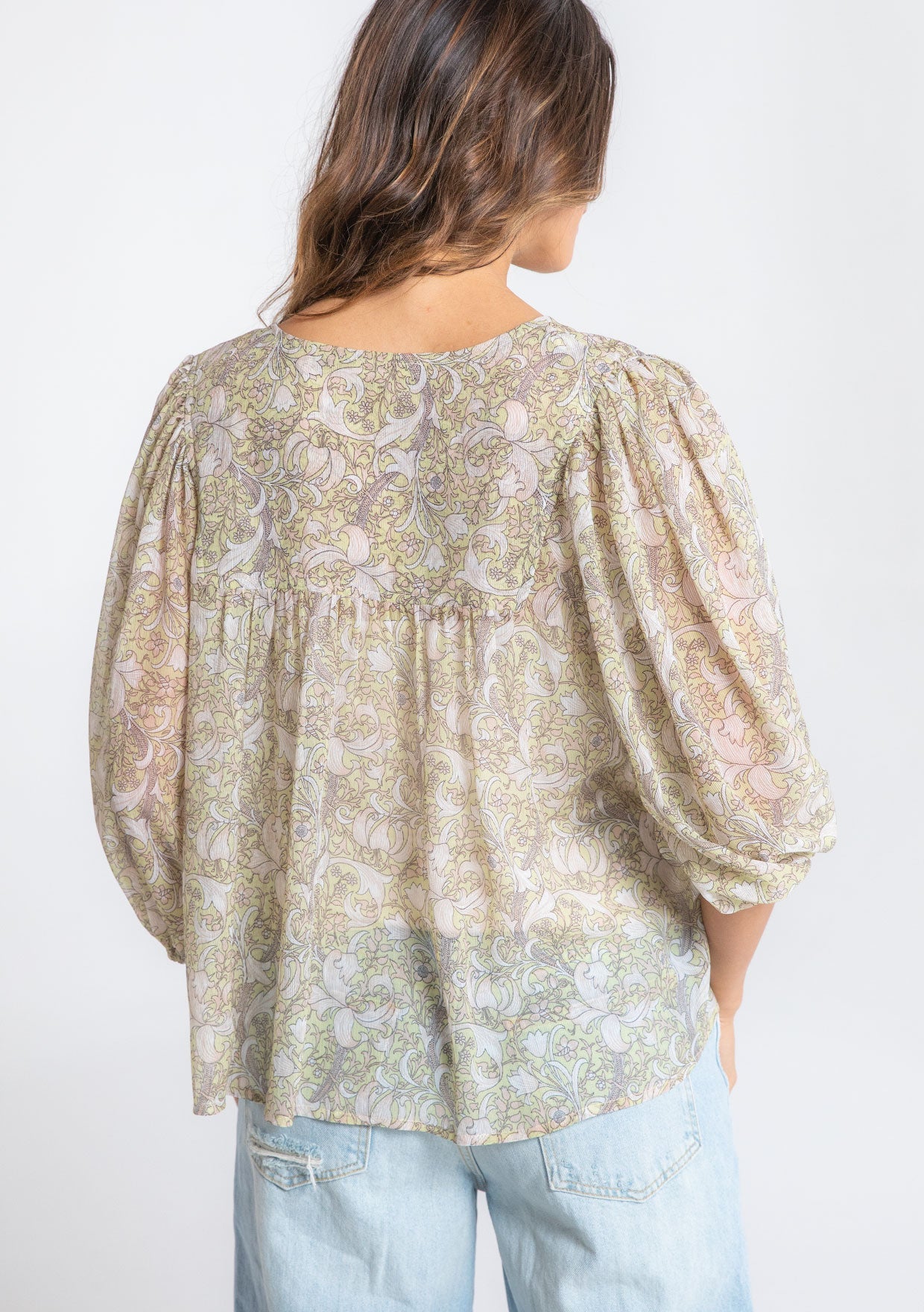 Sabina Sheer Blouse