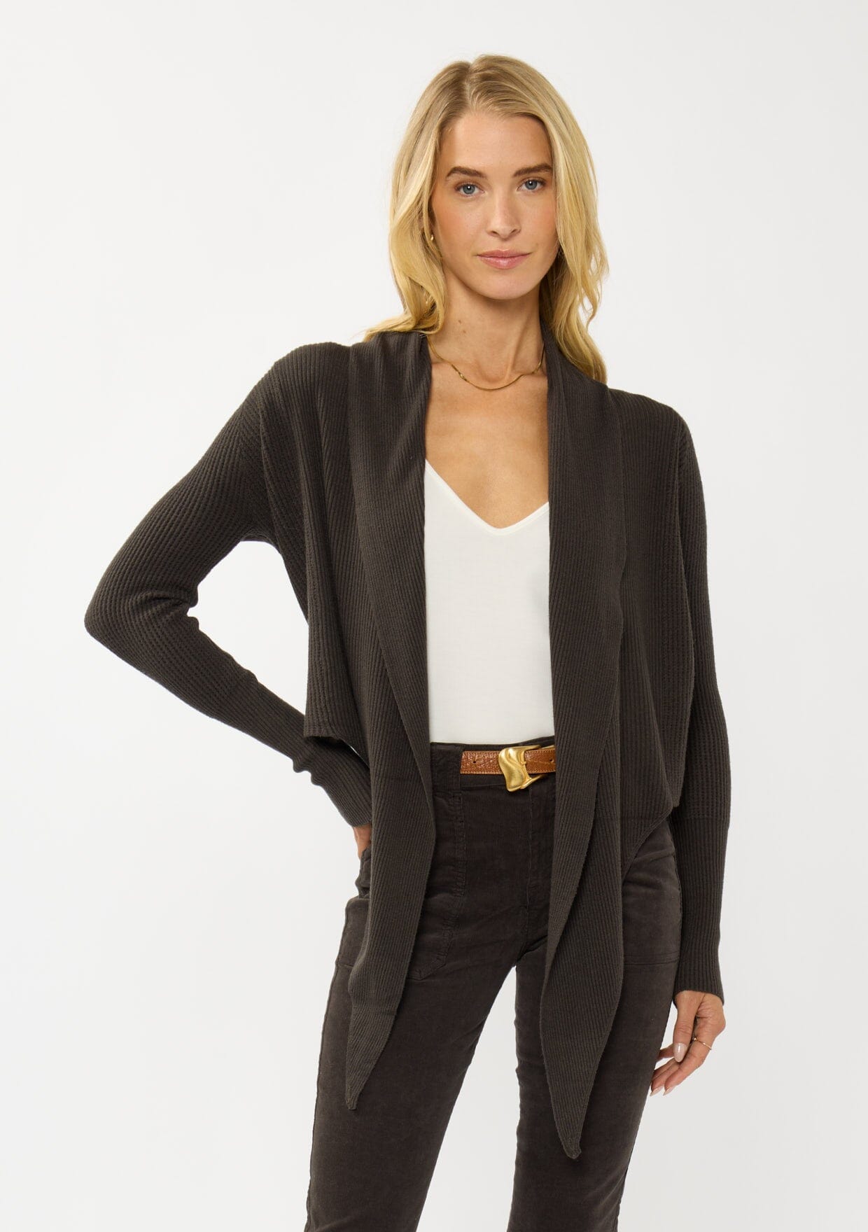Willa Tie Front Sweater
