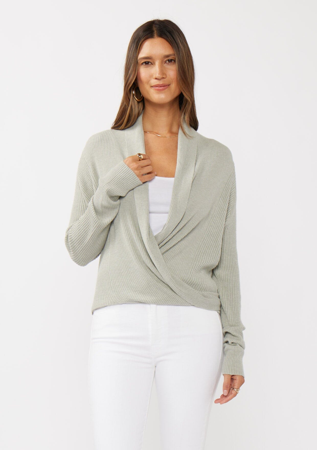 Willa Tie Front Sweater