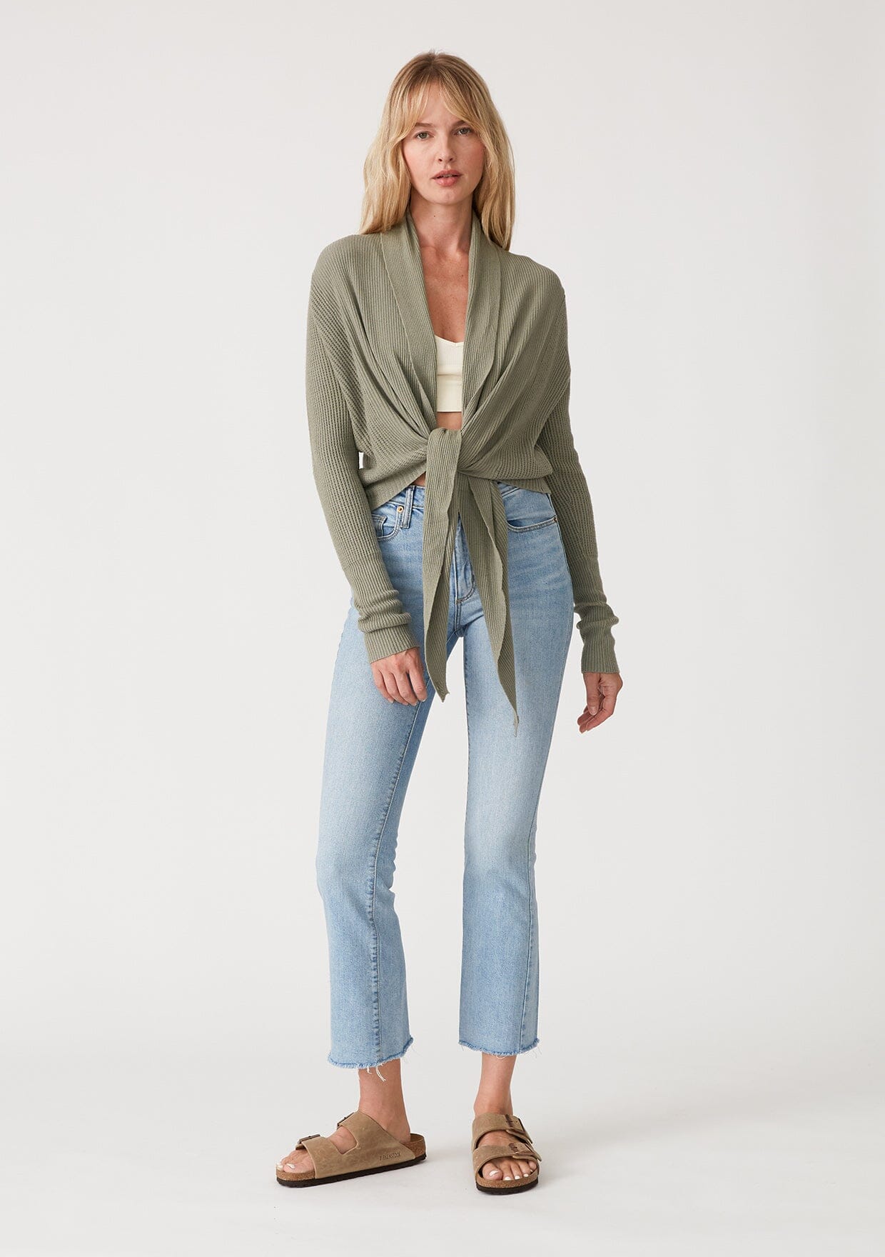 Willa Tie Front Sweater