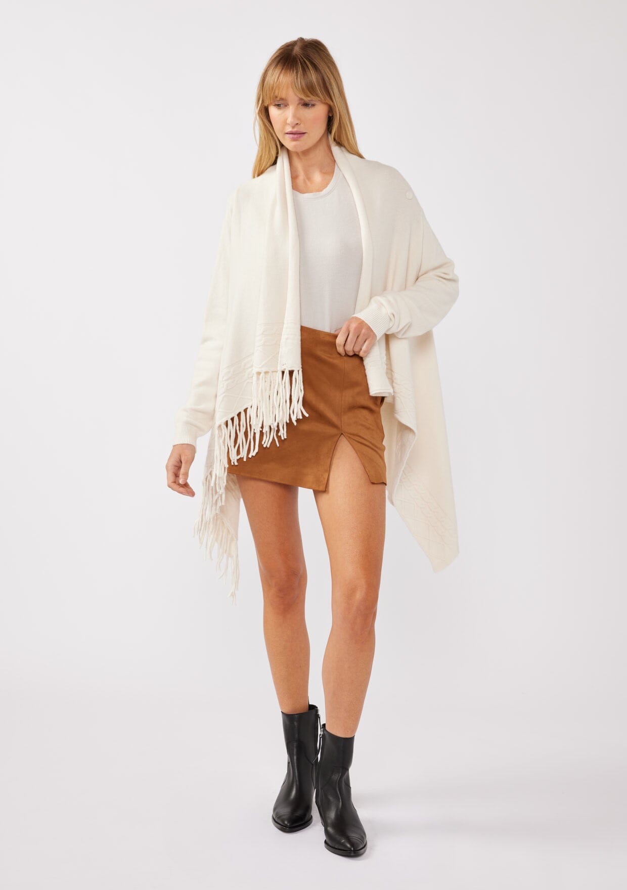 Clara Fringe Cardigan
