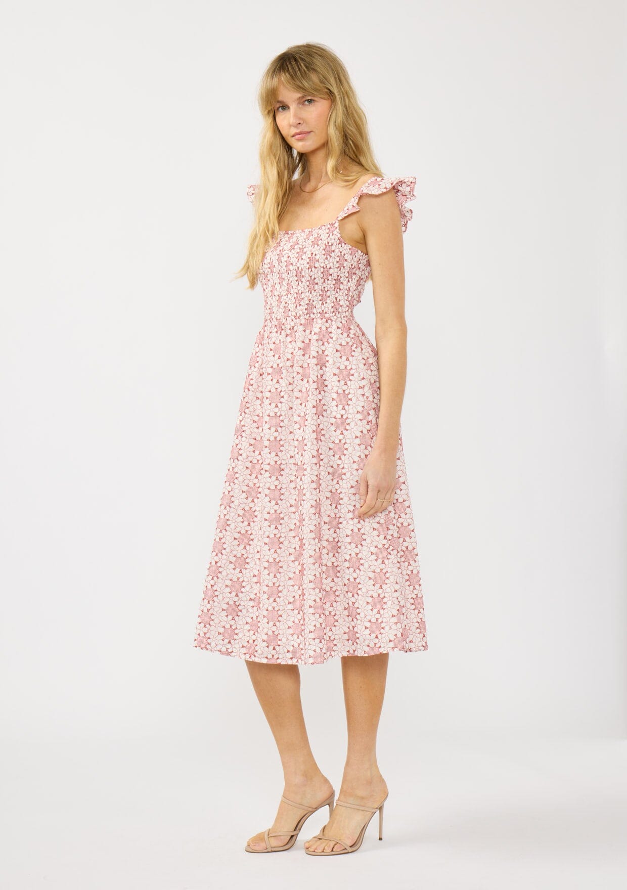 Elaris Floral Midi Dress