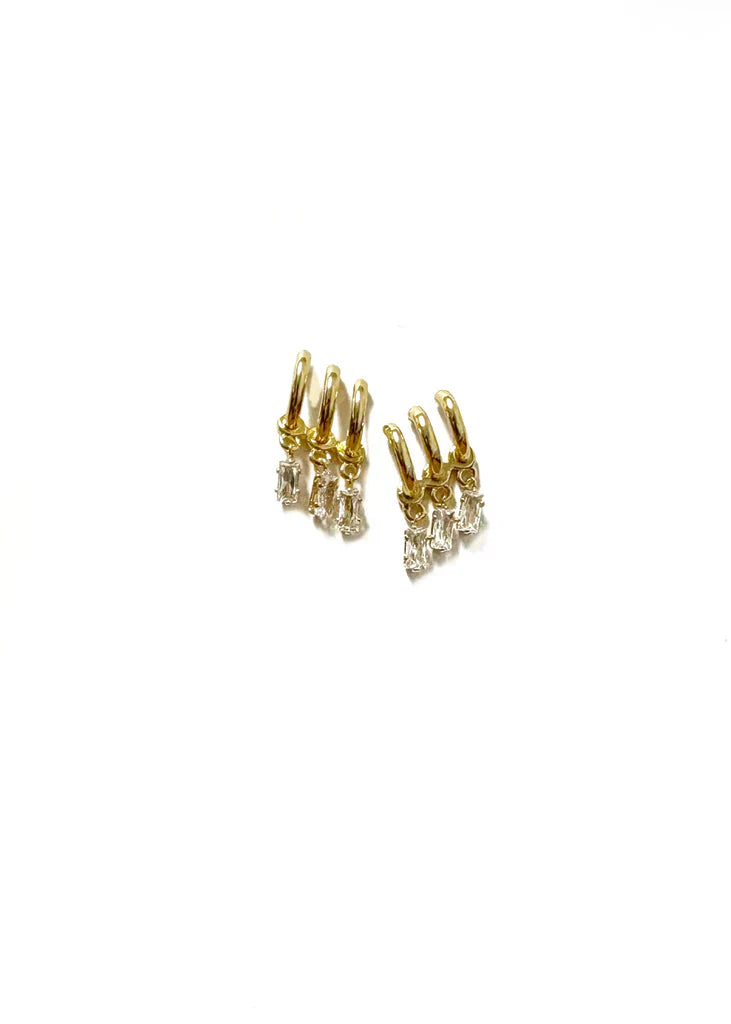 Adaline Huggie Earrings
