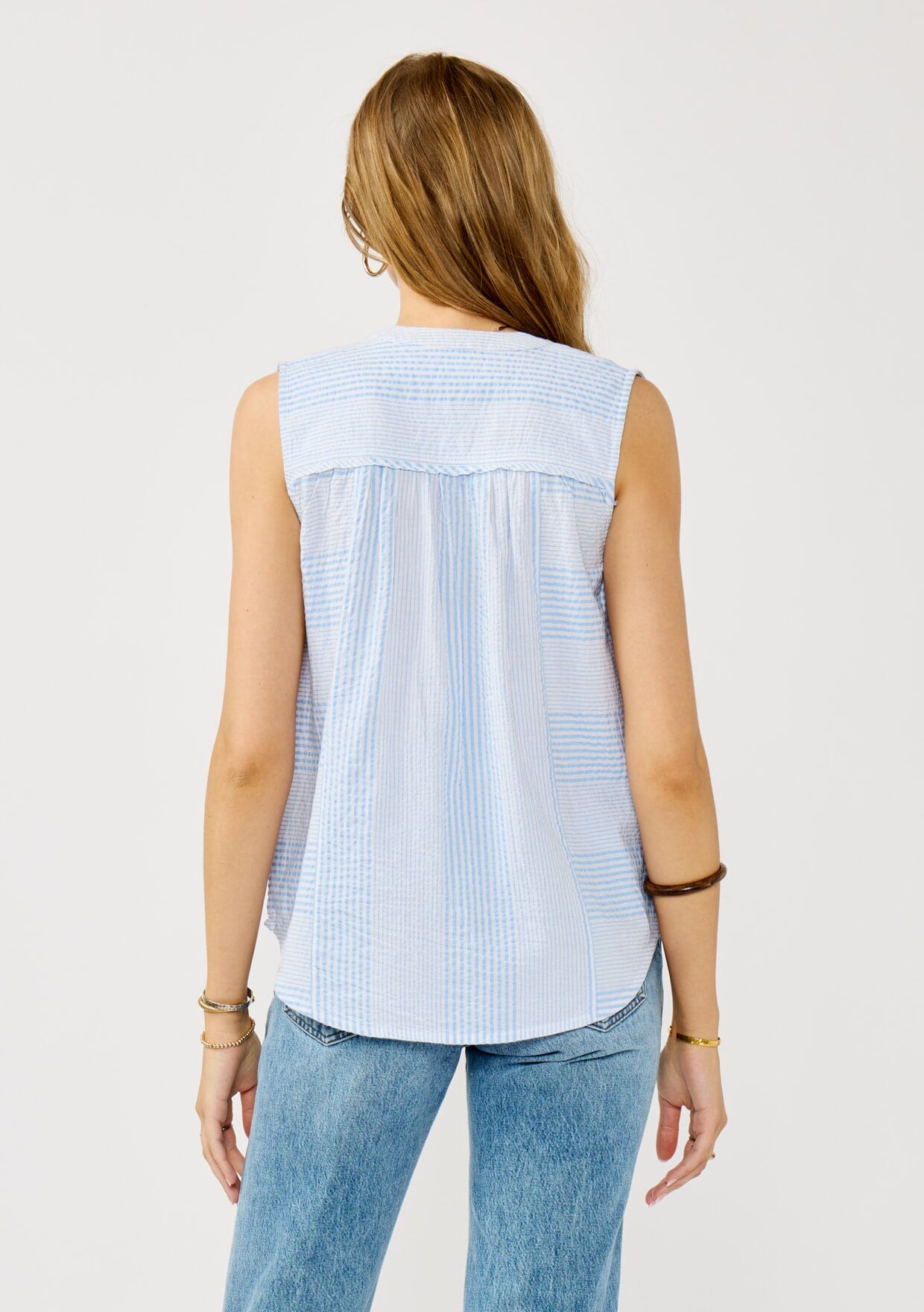 Anika Striped Tank Top