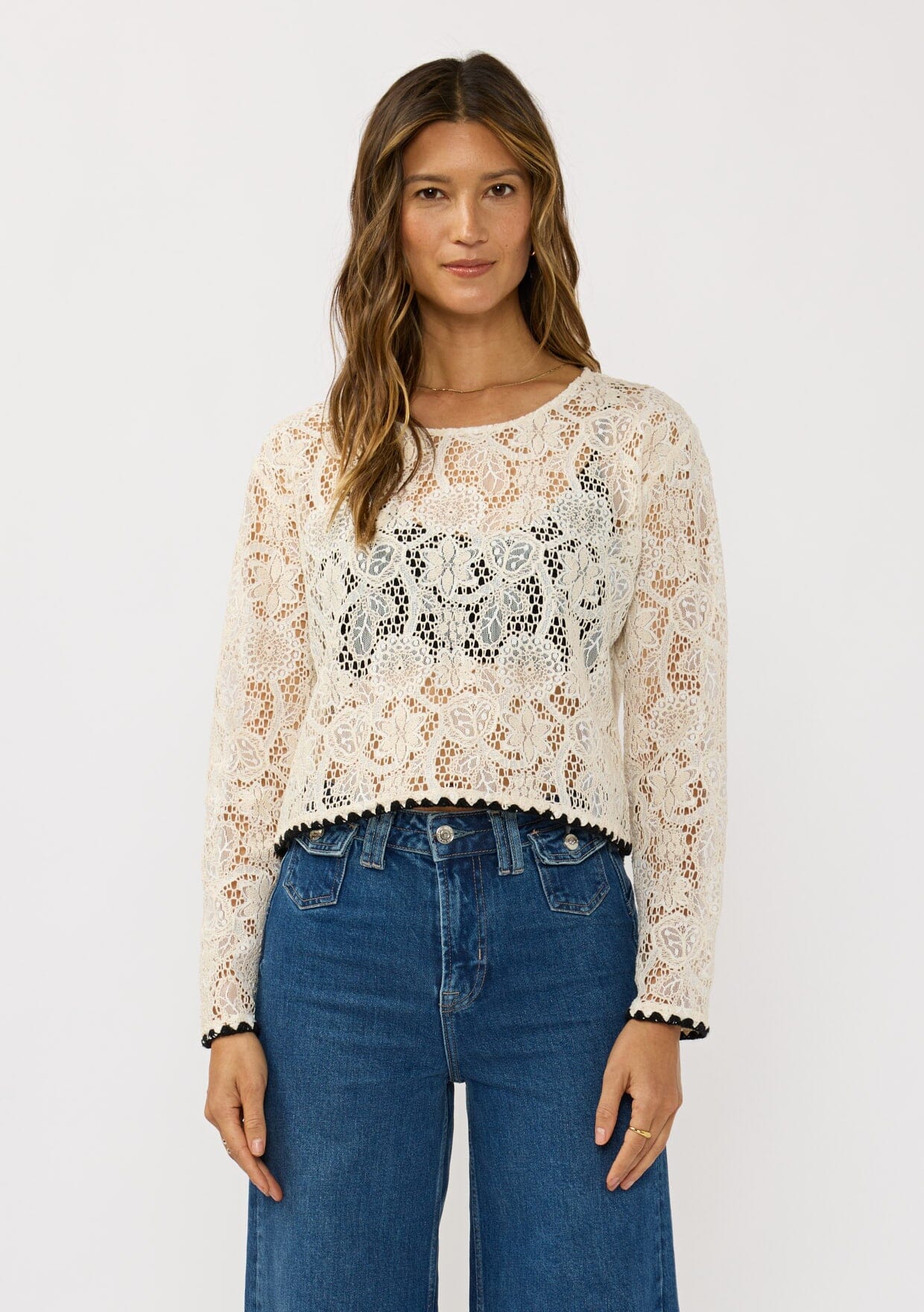 Selah Lace Crop Top