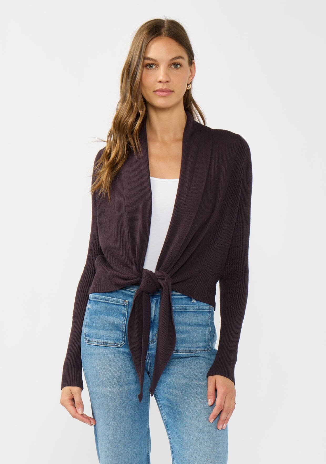 Willa Tie Front Sweater