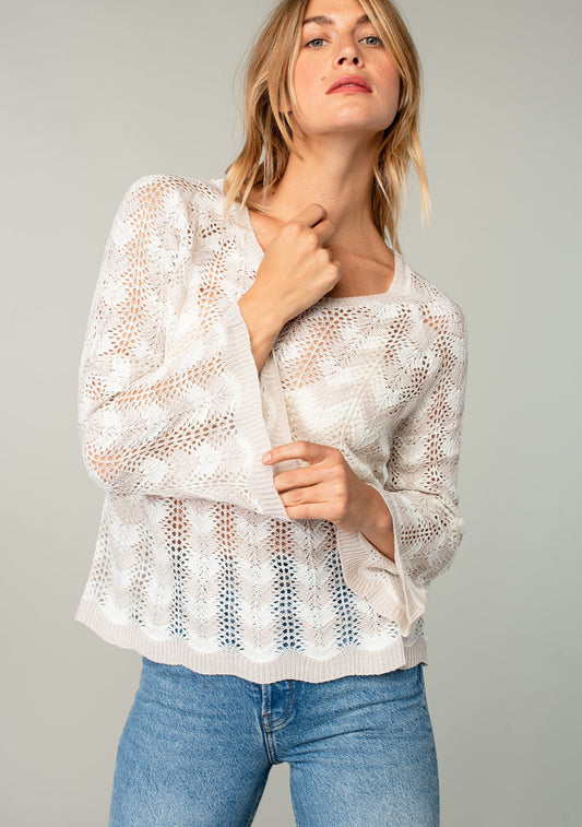 Yara Bell Sleeve Sweater