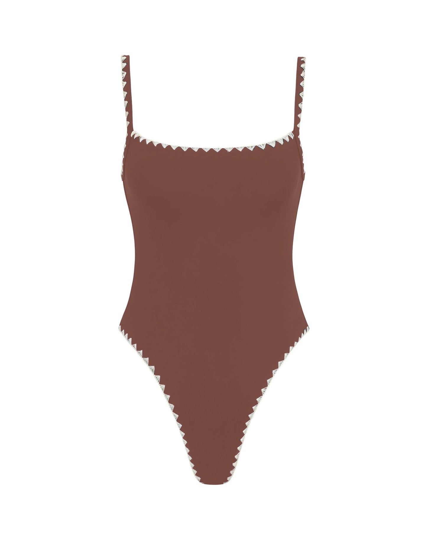 Nadia One Piece Swimsuit - Cafe-Cream