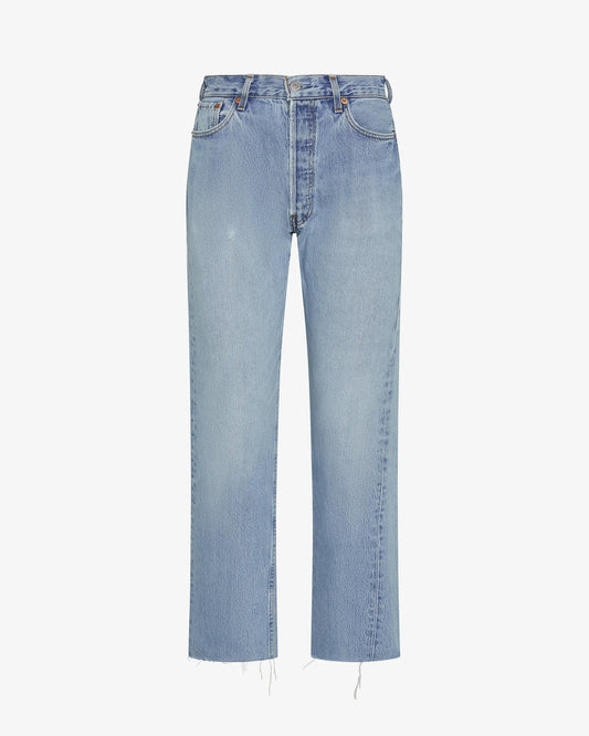aligrace Relaxed Raw Jean