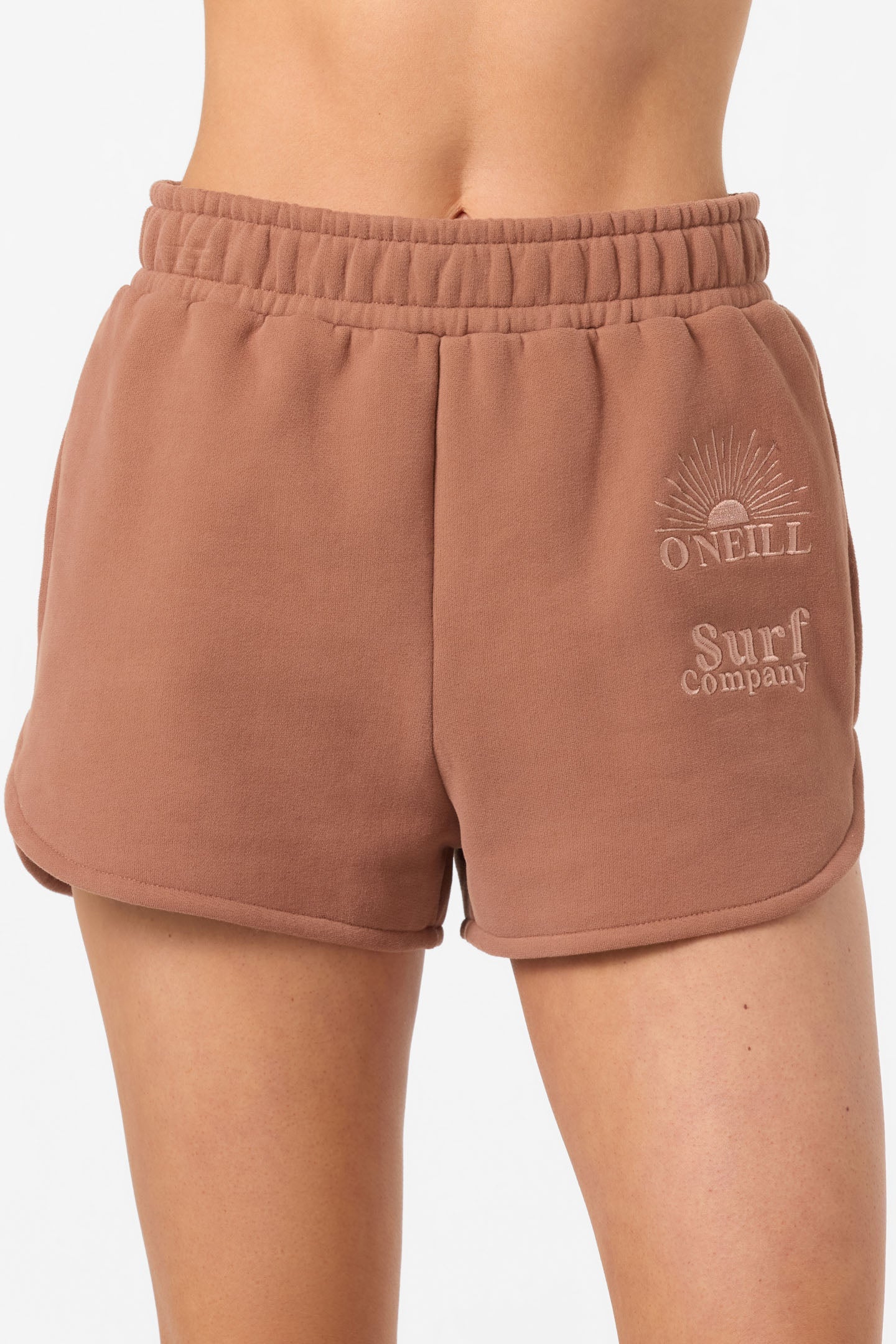 Chore Break Scallop Fleece Lounge Shorts
