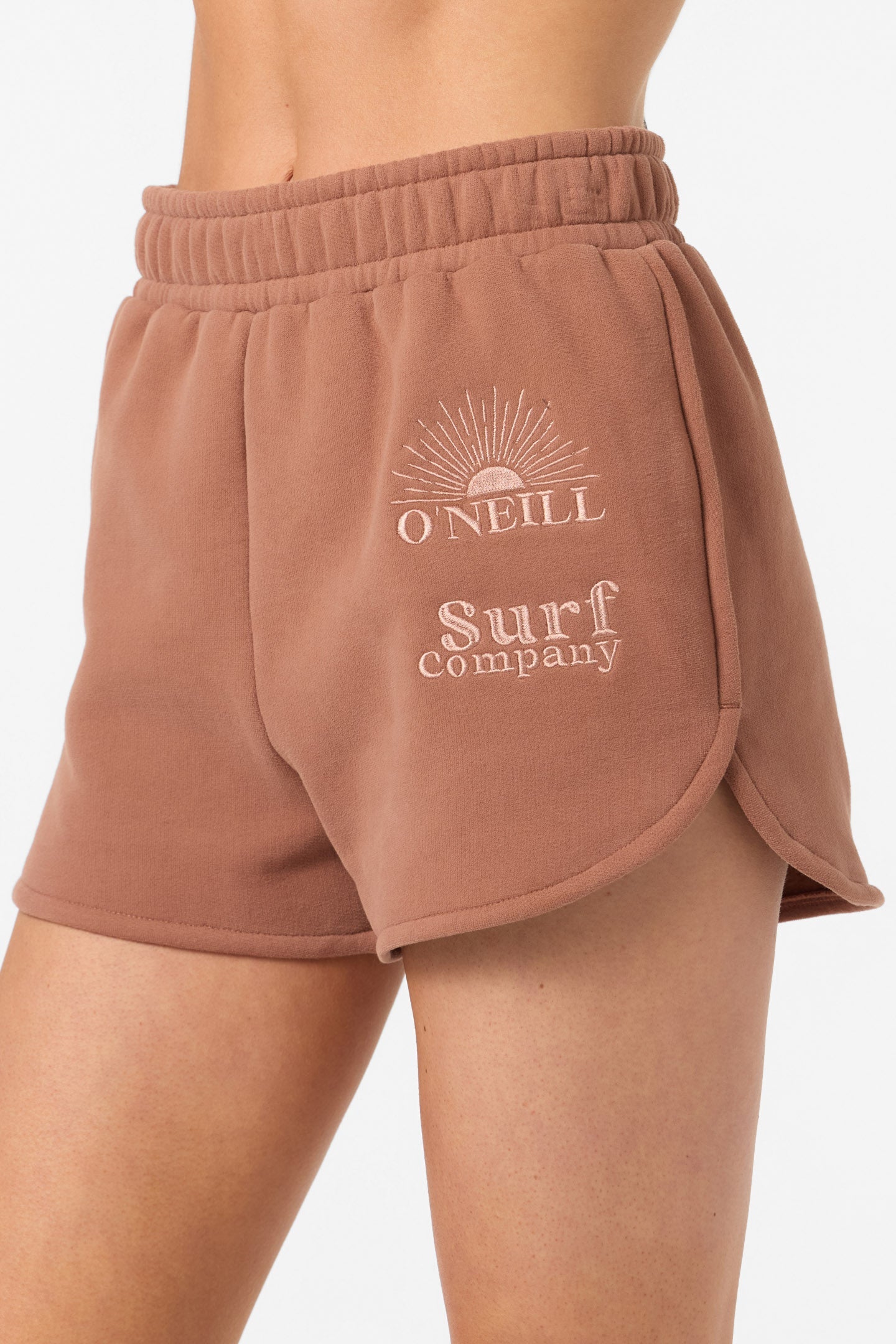 Chore Break Scallop Fleece Lounge Shorts