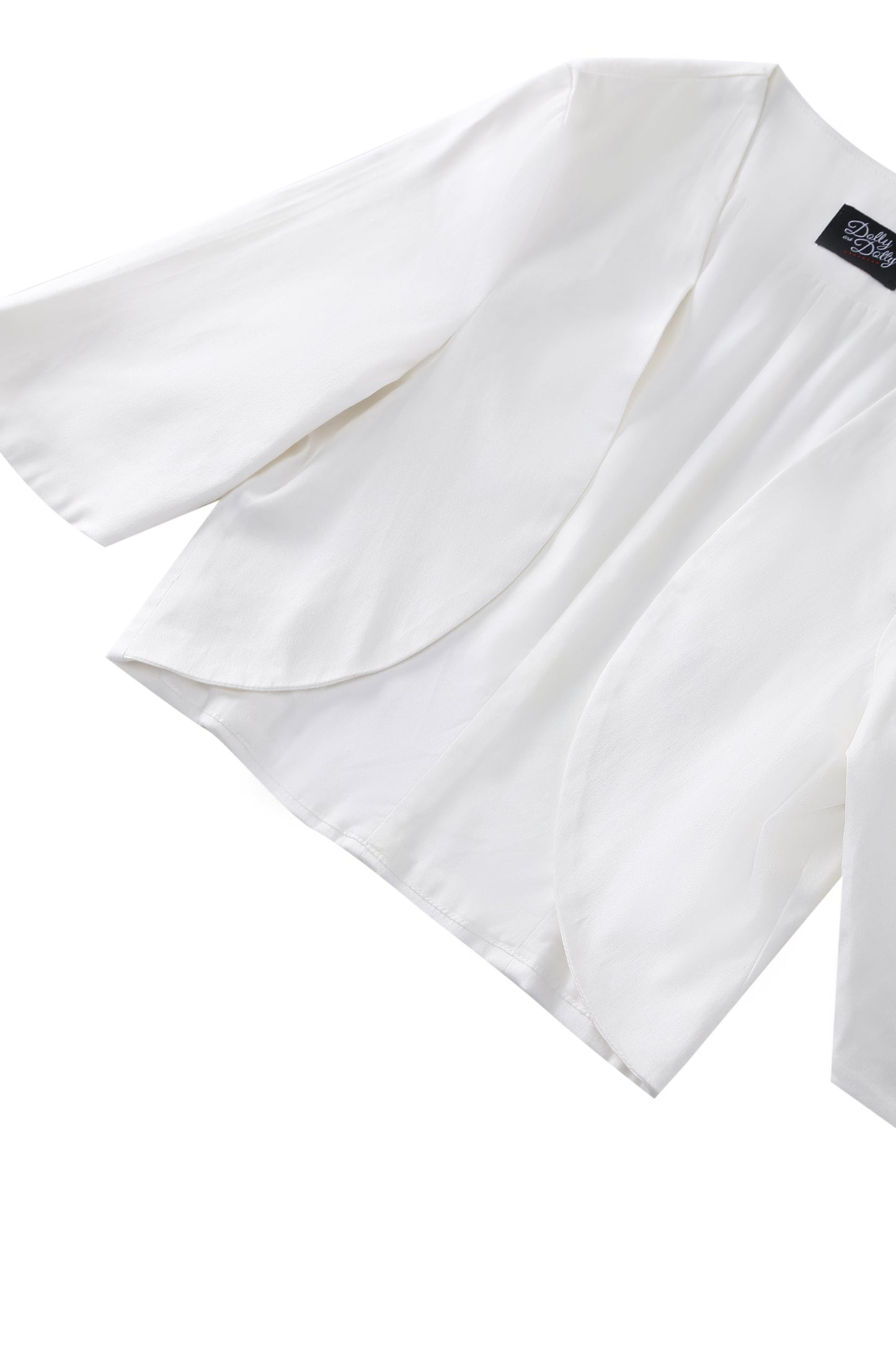 Lisette White Bolero Jacket