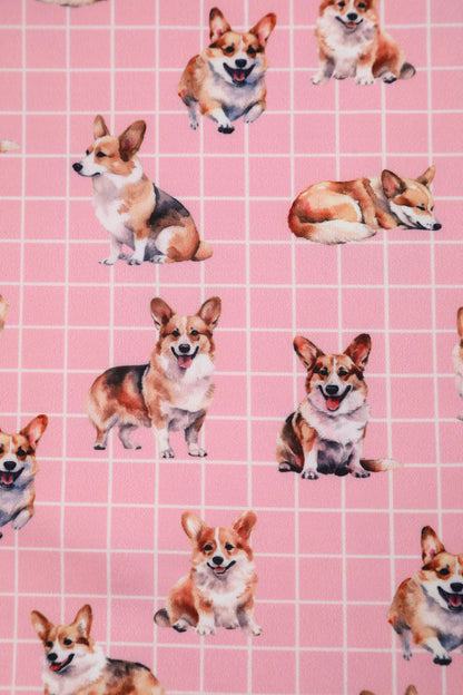 Amanda Corgi Pink Swing Dress