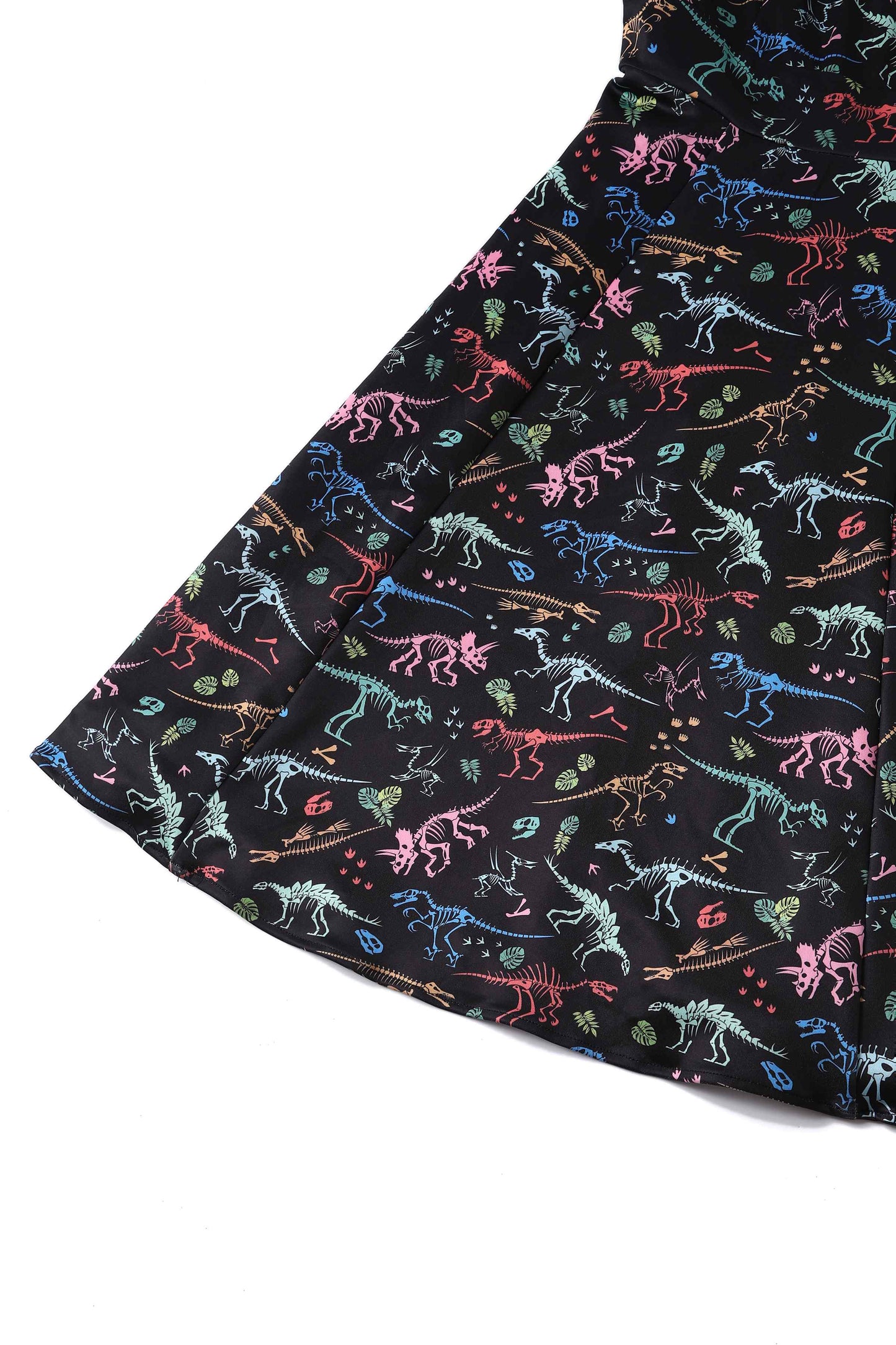 Claudia Black Dinosaur Fossil Dress
