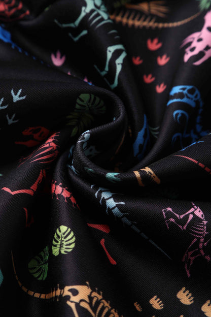 Claudia Black Dinosaur Fossil Dress