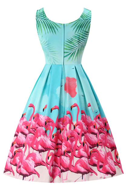 Amanda "Flamingle" Swing Dress