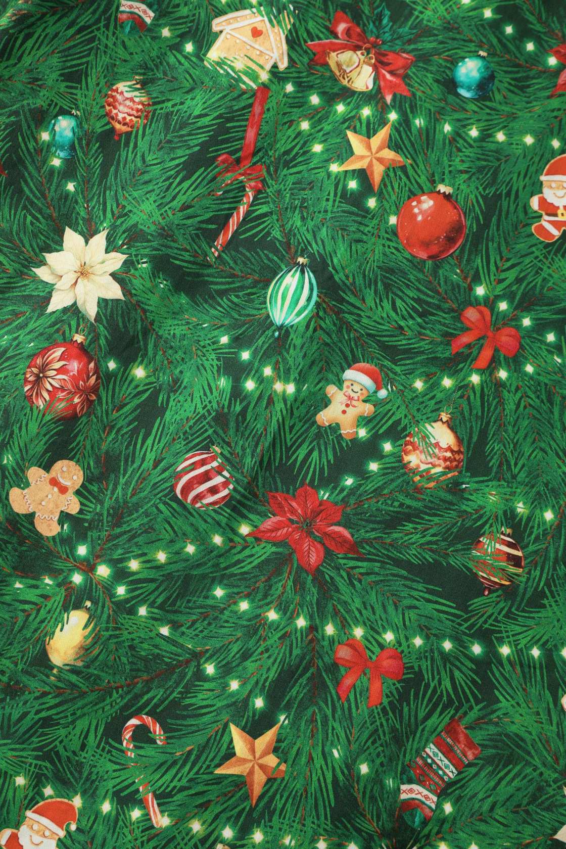 Mabel Christmas Tree Shirt Dress