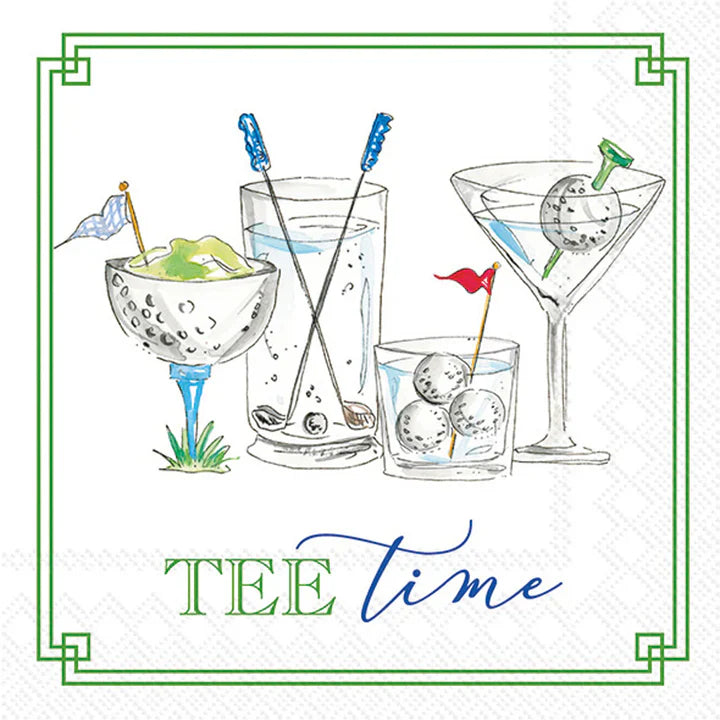 Golf Drinks Cocktail Napkin