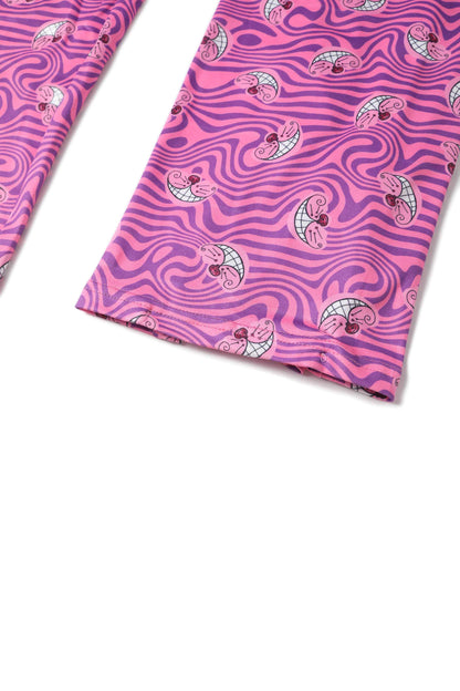 Esther Pink Cheshire Cat Smile Jumpsuit