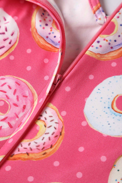 Palma Pink Donut Short Sleeved Dress