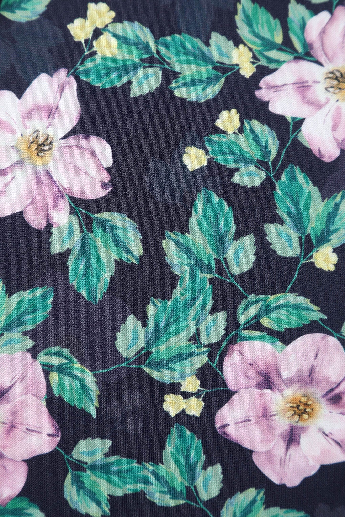 Annie Purple Floral Swing Dress