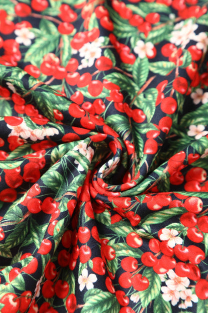 Donna Red Berry Tea Dress